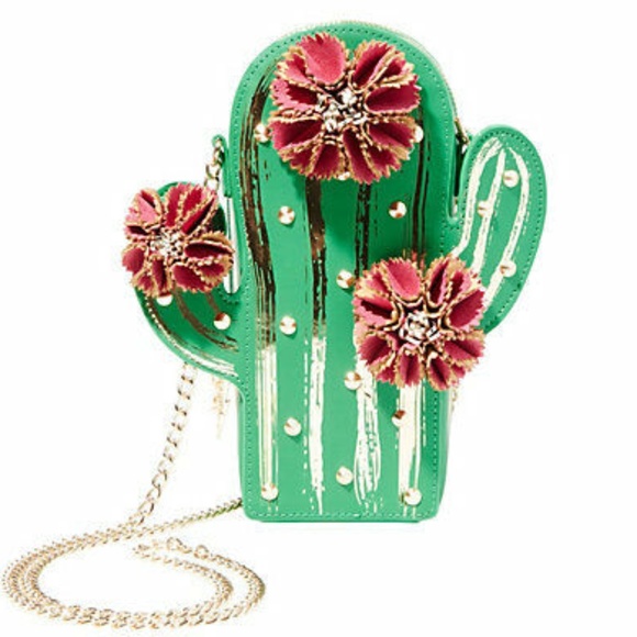 Betsey Johnson Handbags - Betsey Johnson KITSCH LOOKN SHARP CACTUS CROSSBODY